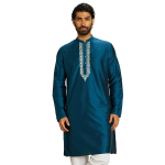 Symbol Men Festive Embellished Long Kurta
