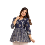 Woman's Classic Floral Printed Trendy Top