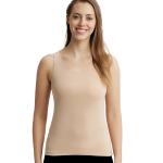 Women Super Combed Cotton Rib Fabric Inner Tank Top with StayFresh Treatment Regular Fit