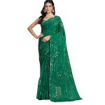 Nara Chiffon Abstract Print Saree