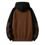 Half Zipper Color Block Hooded Sweatshirt for Men | Hoodies for Men