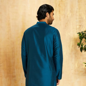 Symbol Men Festive Embellished Long Kurta