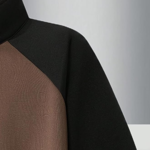 Half Zipper Color Block Hooded Sweatshirt for Men | Hoodies for Men