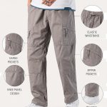 Men’s Cargo Pants | Casual Cotton Cargo Trousers for Men