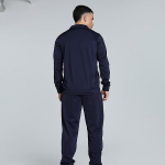 Men's Polyster Active Tracksuit | Lightweight Polyester Full-Zip Jacket & Track Pants Set for Men