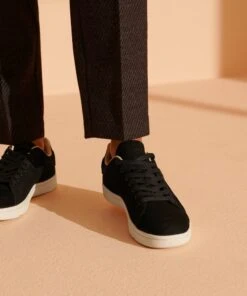 SUPERDRY Premium Vintage Tennis Trainers White