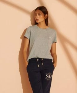 SUPERDRY Organic Cotton Scripted Crew Neck T-Shirt Black -Superdry Studios upload9223368955665749140 3