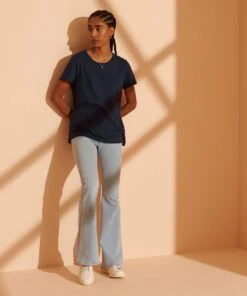 SUPERDRY Organic Cotton Scripted Crew Neck T-Shirt Black