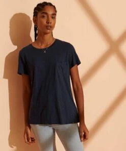 SUPERDRY Organic Cotton Scripted Crew Neck T-Shirt Black -Superdry Studios upload9223368955665755994 3