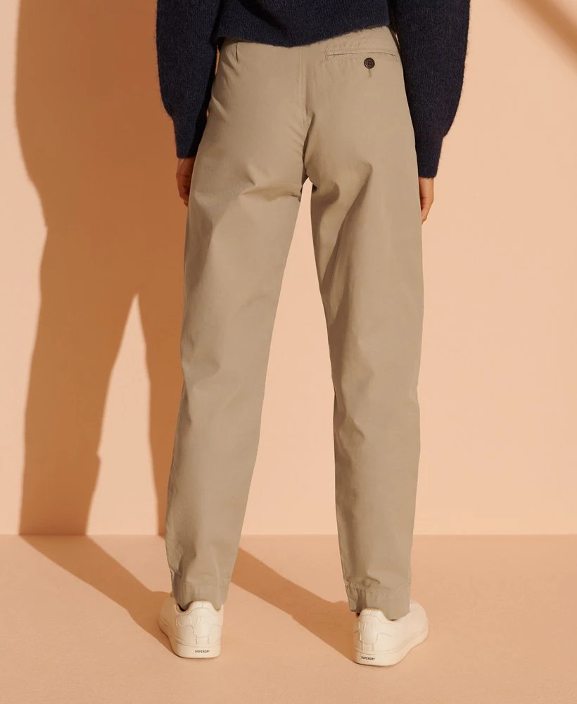 SUPERDRY Pleated Chinos Black 2 SUPERDRY Pleated Chinos Black - Image 2