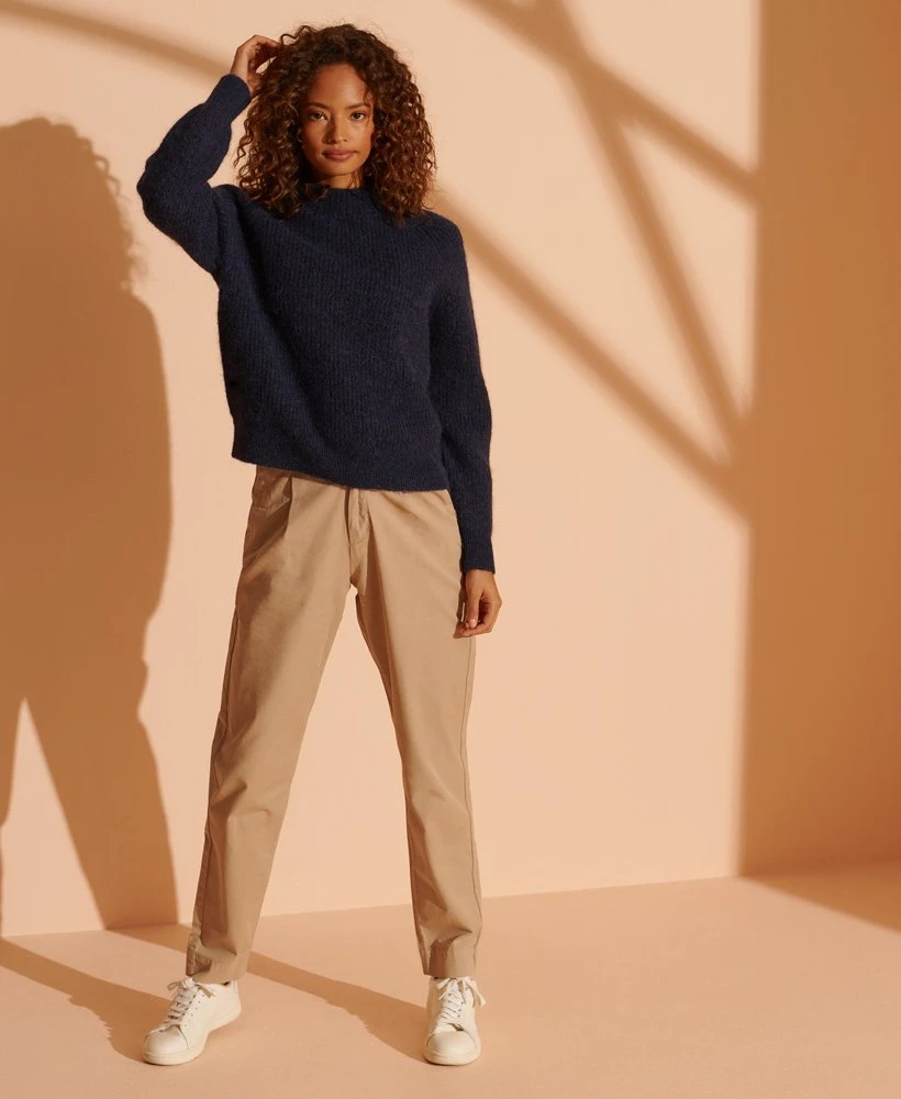 SUPERDRY Pleated Chinos Black 1 SUPERDRY Pleated Chinos Black