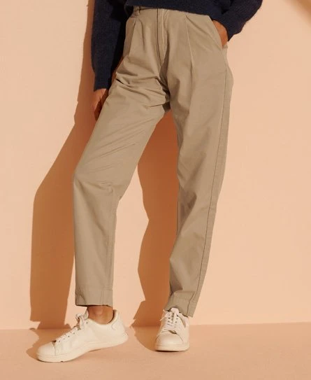 SUPERDRY Pleated Chinos Black 5 SUPERDRY Pleated Chinos Black - Image 5