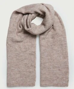 SUPERDRY Alpaca Blend Blanket Scarf Black