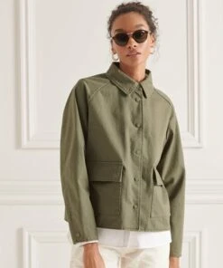 SUPERDRY Chore Coat Black -Superdry Studios upload9223368955665794639 1