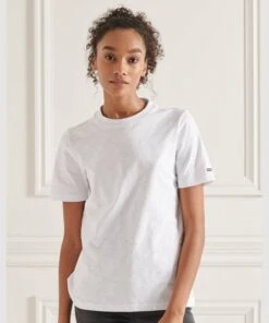 SUPERDRY Organic Cotton Authentic T-Shirt Praline Marl -Superdry Studios upload9223368955665796934 5