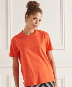 SUPERDRY Organic Cotton Authentic T-Shirt Praline Marl -Superdry Studios upload9223368955665850973 5