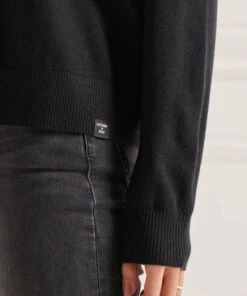 SUPERDRY Merino Drop Shoulder Roll Neck Jumper Praline -Superdry Studios upload9223368955665851267