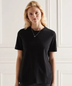 SUPERDRY Organic Cotton Authentic T-Shirt Praline Marl -Superdry Studios upload9223368955665853947 5