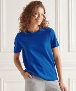 SUPERDRY Organic Cotton Authentic T-Shirt Praline Marl -Superdry Studios upload9223368955665864274 5