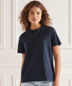 SUPERDRY Organic Cotton Authentic T-Shirt Praline Marl -Superdry Studios upload9223368955665864281 5