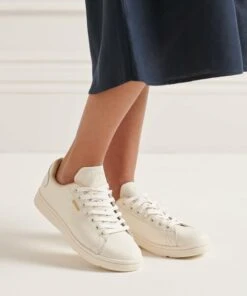 SUPERDRY Premium Vintage Tennis Trainers Black