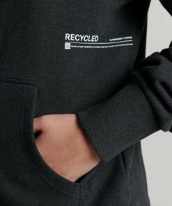SUPERDRY Recycled Micro Mid Hoodie Flake Marl -Superdry Studios upload9223368955665943690