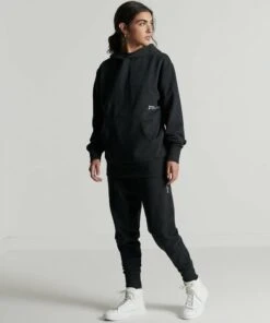 SUPERDRY Recycled Micro Mid Hoodie Flake Marl