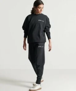 SUPERDRY Recycled Micro Top Joggers Flake Marl