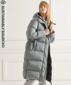 SUPERDRY Longline Duvet Coat Thyme 20 SUPERDRY Longline Duvet Coat Thyme -Superdry Studios upload9223368955665950746 1