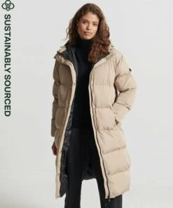 SUPERDRY Longline Duvet Coat Thyme 25 SUPERDRY Longline Duvet Coat Thyme -Superdry Studios upload9223368955665955800 1