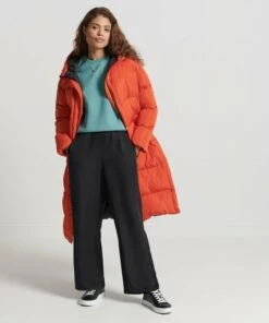 SUPERDRY Essential Organic Cotton Crew Jumper Pale Blue Grit