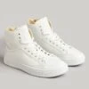 SUPERDRY Vegan Basket High Top Trainers White