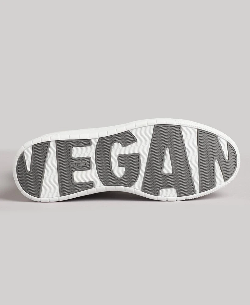 SUPERDRY Vegan Basket High Top Trainers White 8 SUPERDRY Vegan Basket High Top Trainers White - Image 8