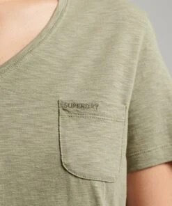 SUPERDRY Organic Cotton Studios Pocket V-Neck T-Shirt Optic/black Stripe 17 SUPERDRY Organic Cotton Studios Pocket V-Neck T-Shirt Optic/black Stripe -Superdry Studios upload9223368955666034856