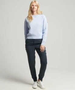 SUPERDRY Studios Cupro Woven Joggers Thyme