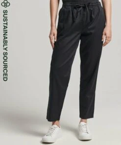 SUPERDRY Studios Linen Joggers Eclipse Navy -Superdry Studios upload9223368955666037061 2