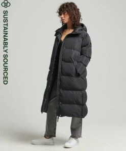 SUPERDRY Longline Duvet Coat Thyme 21 SUPERDRY Longline Duvet Coat Thyme -Superdry Studios upload9223368955666046946 1